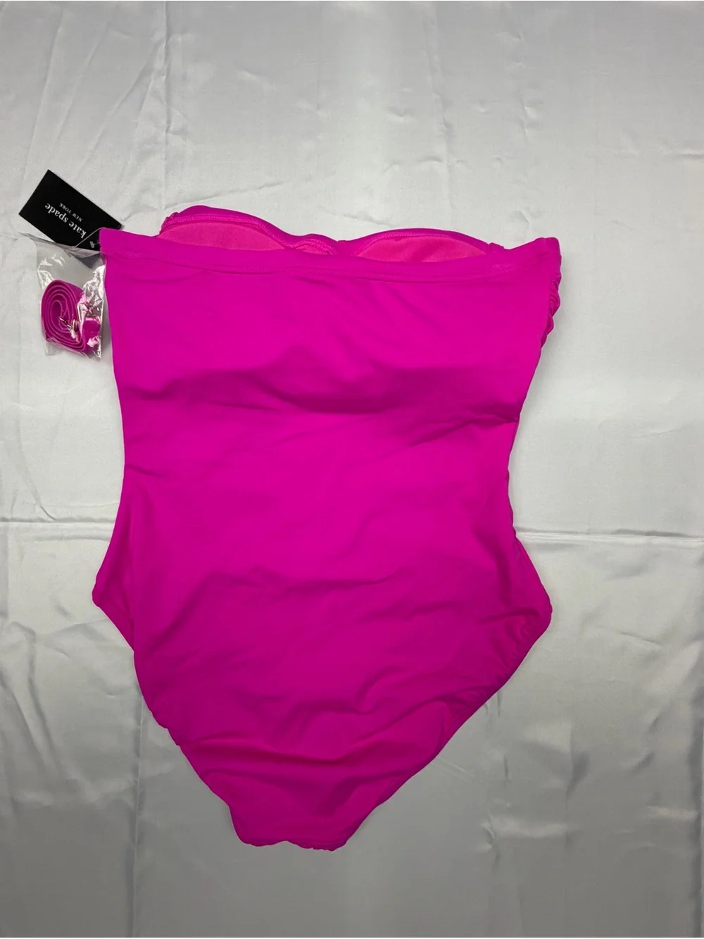 kate spade smooth fuchsia swim